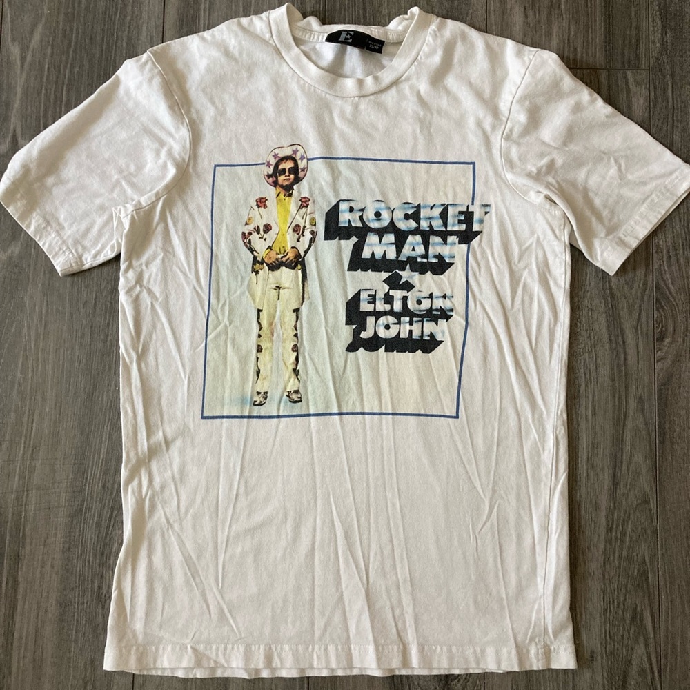 Elton John’s Rocket Man T-shirt